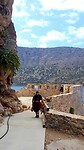 Wandelen op het eiland Spinalonga