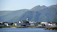 Zicht op Andenes