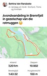 Avondwandeling in Brennfjell