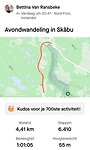 Avondwandeling in Skåbu