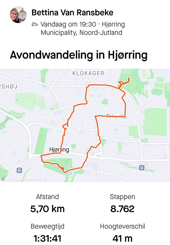 Avondwandeling in Hjørring