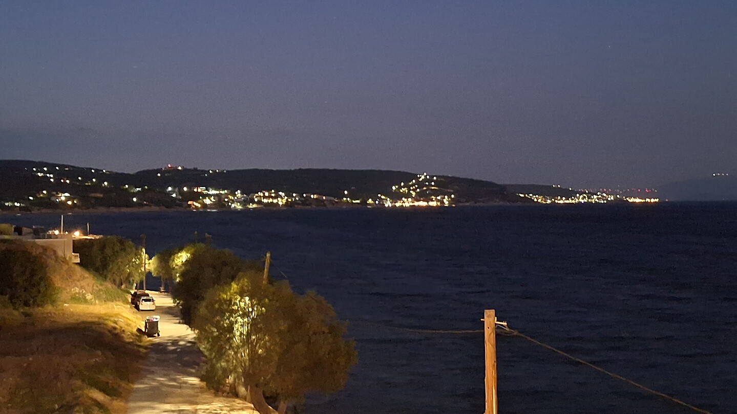 Terug op ons terras in Katarraktis