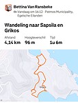 Wandeling naar Sapsila en Grikos