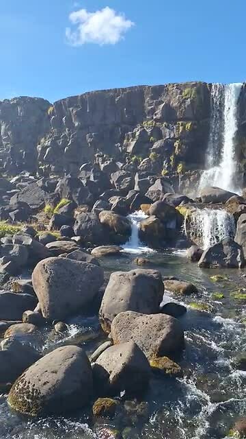 Þingvellir National Park - Öxarárfoss
