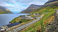 Op weg naar Fuglafjördur