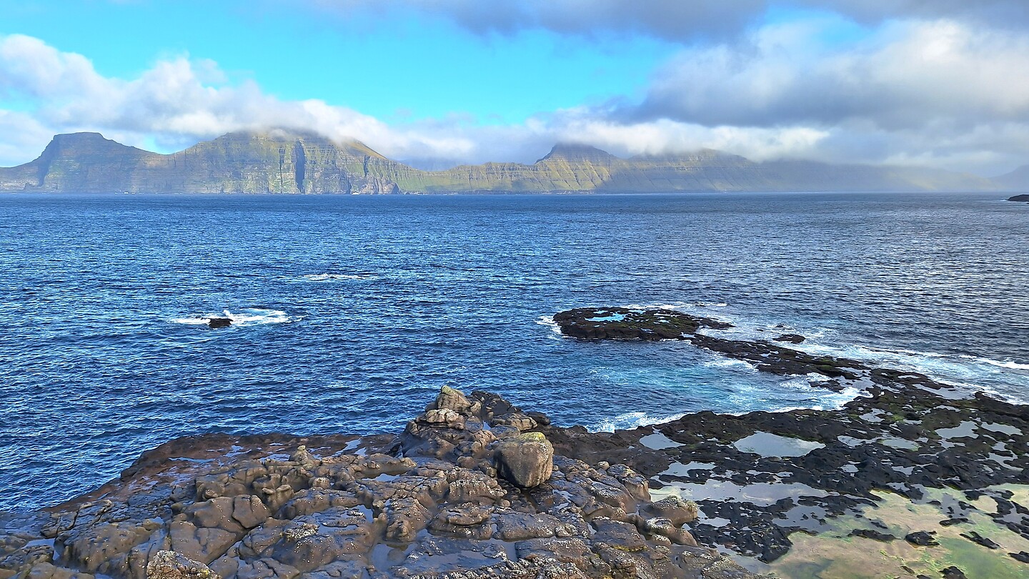 Wandelen in Gjógv