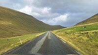 Onderweg tussen Eiði en Gjógv