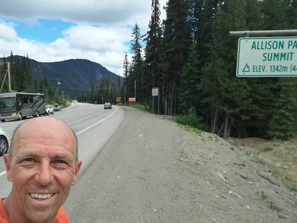 Allison Pass op Crowsnest highway Foto Gerrit Abma’s reisblog