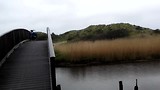 Kreek in verbinding met de zee