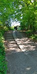 Steil stukkie, moest lopen
