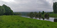 Fietsen langs de Weser