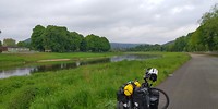 Fietsen langs de Weser