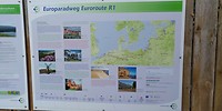 Info bord bij Rastplatz