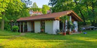 Sanitair gebouw van camping Harz Fereinpark