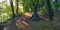 Ochtend op camping Hotel und City-Camping Berlin