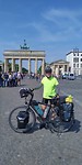 Gearriveerd bij de Brandenburger Tor