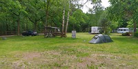 Tentenveldje op camping Gründheider Ferienpark