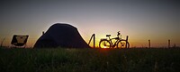 zonsondergang camping Prinsenhof