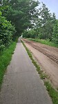 Gelukkig een verhard fietspad