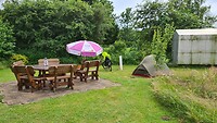 Plekje op camping