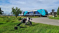 Treinen spotten bij koffiebreak