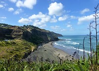 prachtig uitzicht over de Tasman Zee