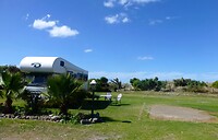 onze vertrouwde campingplaats aan de Waihi Beach