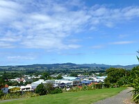 het dorpje Waihi is tijdens de goudkoorts, in 1880 ontstaan