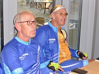 kleine Stip Gerard en grote Stip Arie Duijndam zijn 2 broers