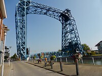 hefbrug in Boom over kanaal Brussel - Schelde