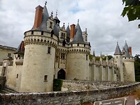 kasteel van Dissay ligt ook op de route naar Santiago de Compostela