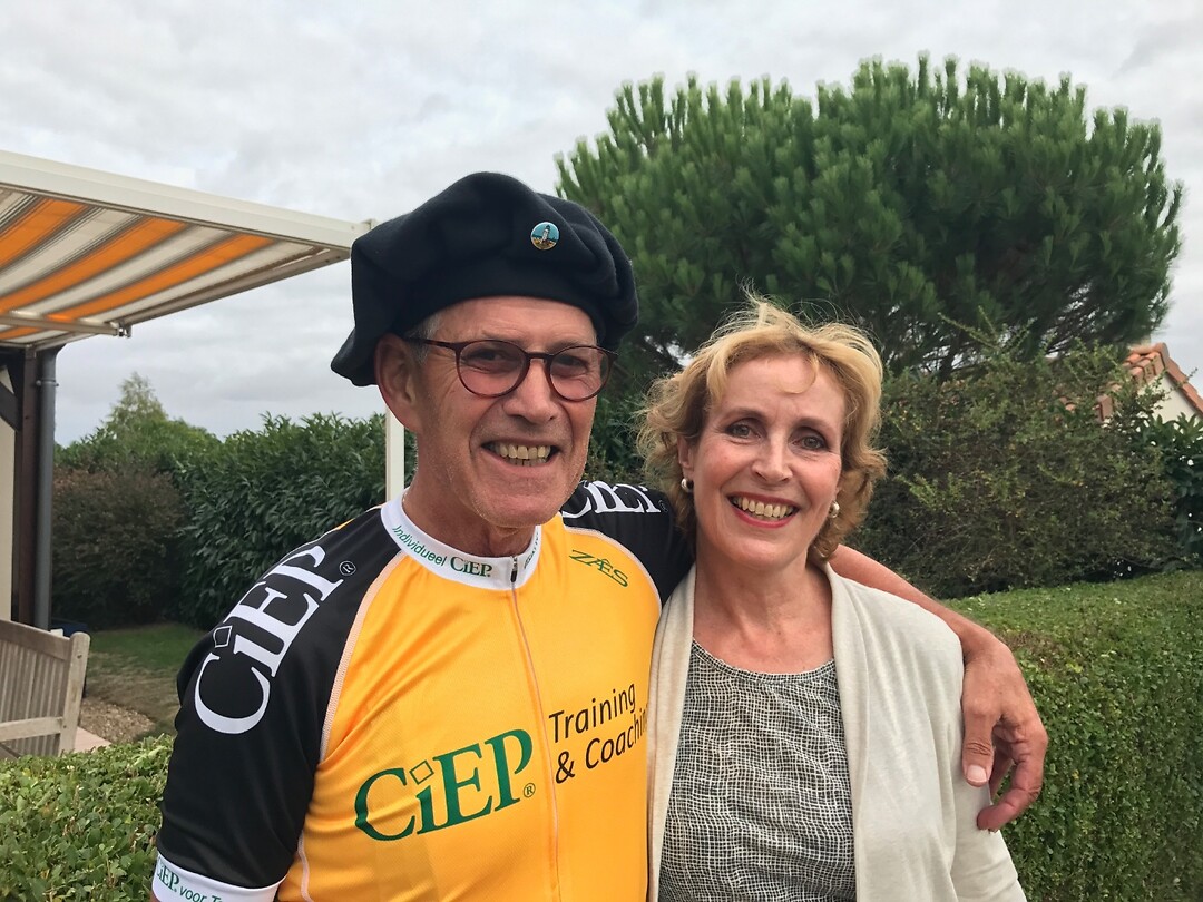 Gerard en Annemarie Duyndam zijn onze gastgevers