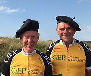 Piet Groen e nCees Spruijt, de 2 initiators van deze reis