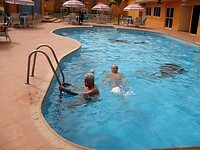 na 1 week opereren is het hier heerlijk relaxen