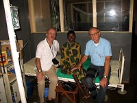 laatste foto van Hawa in het ziekenhuis