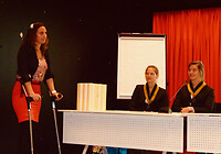 Bacchelor farmacie uitreiking Evelyn in Utrecht (mei 2012)