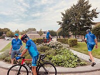 een klein capitulatie monument uit WO II in Vrouwenpolder krijgt onze aandacht.