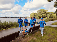 1e koffiestop langs de Kralingse Zoom in Rotterdam