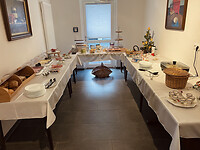 elke dag is de ontbijttafel in Duitsland weer rijk gevuld