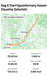 dag 6 Kassel naar Chausthal Zellerfeld