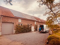 Op de manege Boshovense Velden hebben we dit huis helemaal voor onszelf