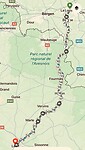 Dag 3 La Louvière naar Laon, 141 km