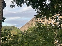 Deze spoorbrug uit 1855 is 600 meter lang en 52 meter hoog