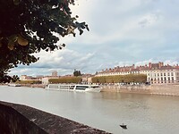 Châlon-sur-Saône wordt doorkruist door een rivier, die vroeger vaak overstroomde