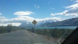 Langs een meer bij Torres del Paine
