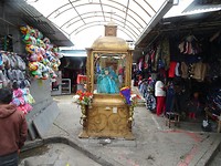 De bescherm heilige van de markt