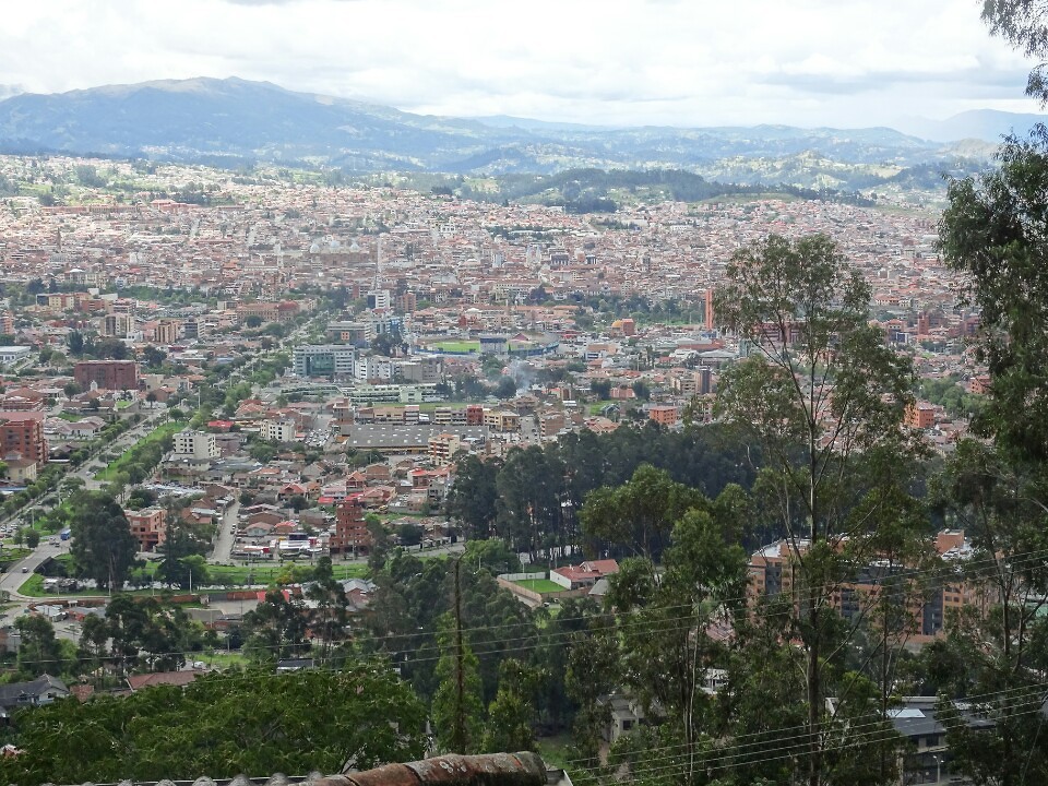 Uitzicht op Cuenca