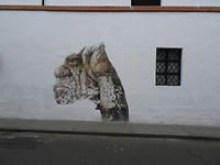 Popayan  muurschildering