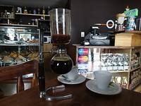 Popayan,  aparte manier van koffie zetten