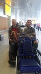 Op schiphol